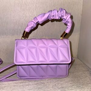 Boutique Lavender Crossbody Purse